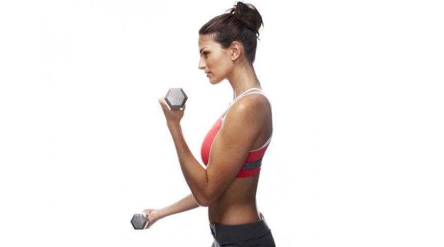 برنامه تمرینی سفت کردن بازوها برای خانم‌ها