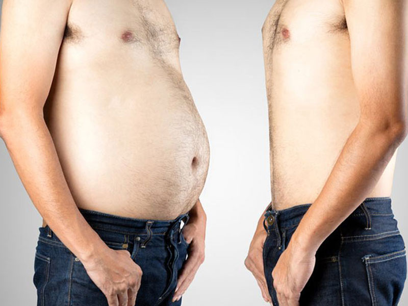 از بین بردن چربی‌های شکمی