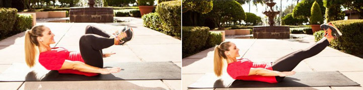 ورزش شکم؛ ۸ حرکت ورزشی برای آب کردن چربی‌های شک