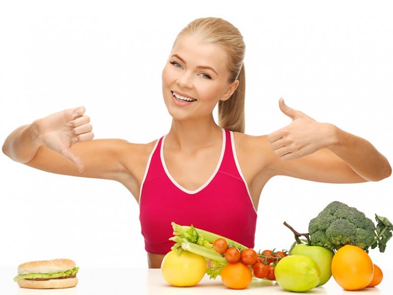 تغذیه مخصوص خانم های بدنساز