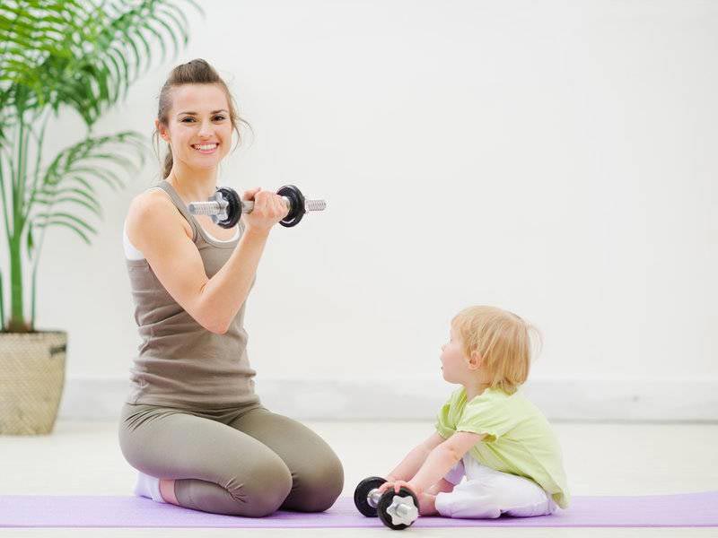 حفظ تناسب اندام بعد از بارداری