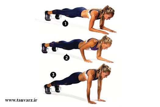 تمرینات بدنسازی در منزل