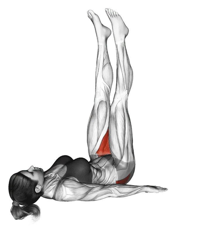 Adductor Stretch, Female demonstration, Start