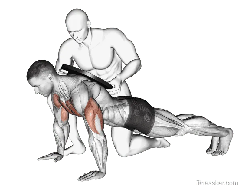 Assisted Weighted Push-up