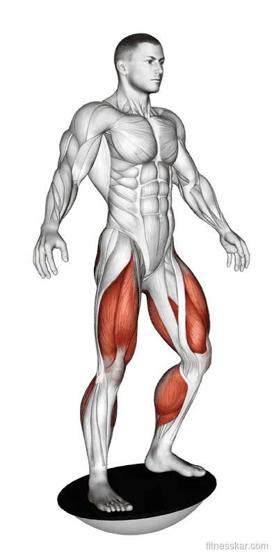 Balance Board Calf Raises