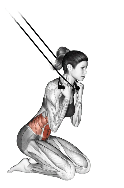 Band Kneeling Crunch