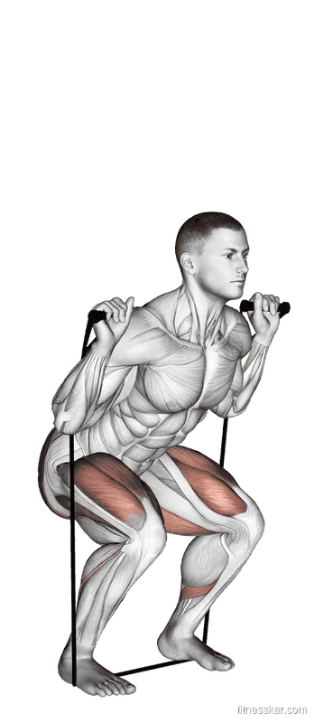 Band Squat