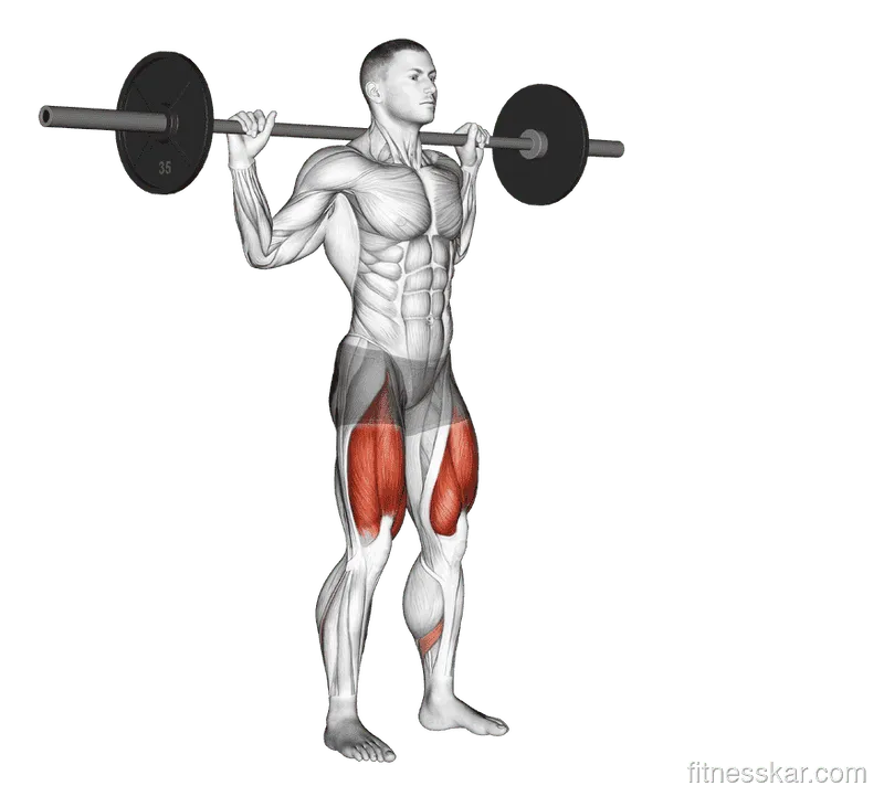 Barbell Lateral Lunge