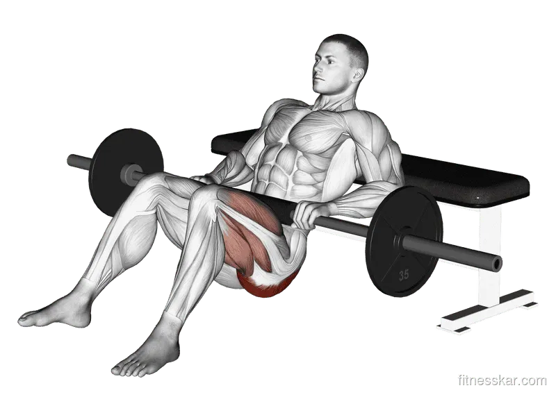 Barbell One-Leg Hip Thrust