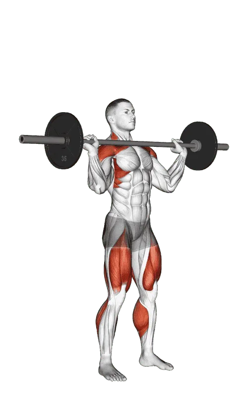 Barbell Power Jerk