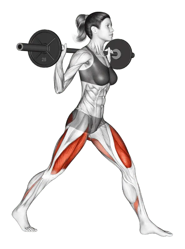 Barbell Split Squat