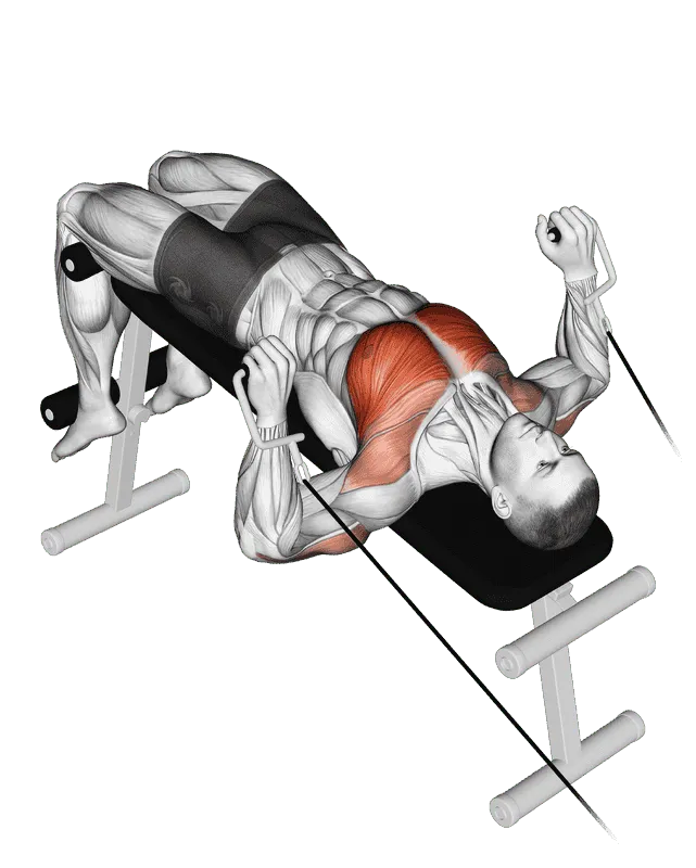 Cable Decline Press