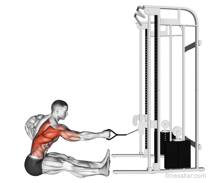 Cable One-Arm Twisting Seated Row