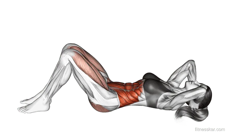 Cross-Body Twisting Crunch