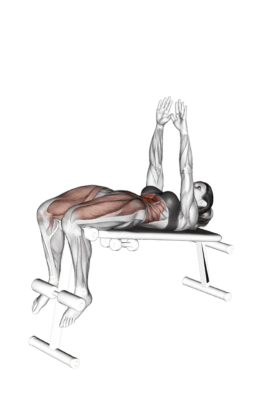 Decline Sit-Up (Arms Straight)