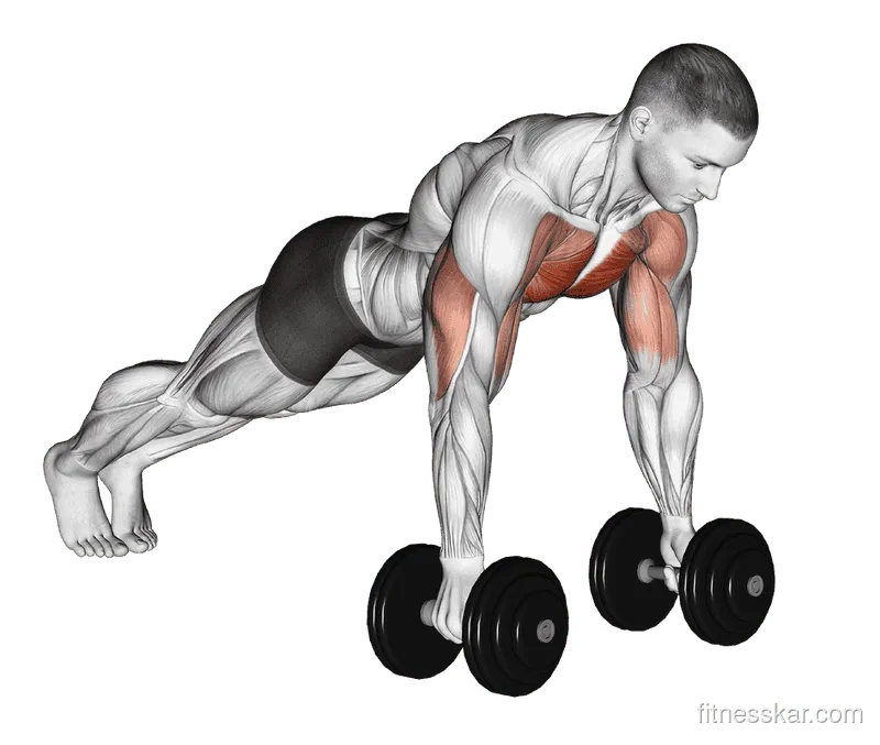 Deep Push-Up, Male demonstration, Start