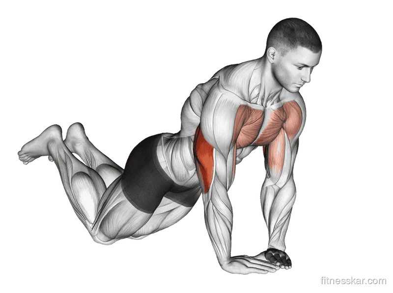 Diamond Push-up (on knees)