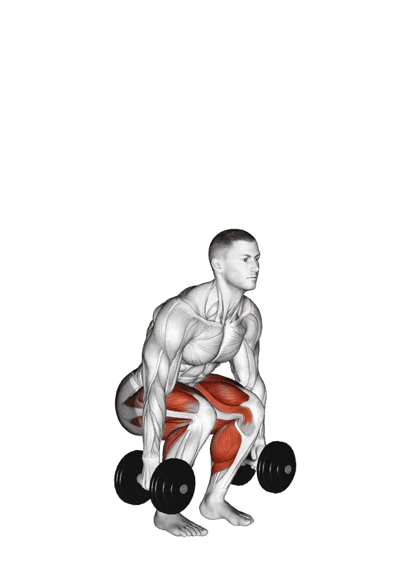 Dumbbell Jumping Squat