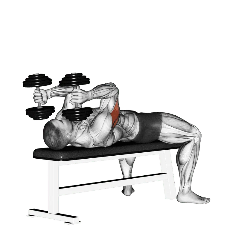 Dumbbell Lying Triceps Extension
