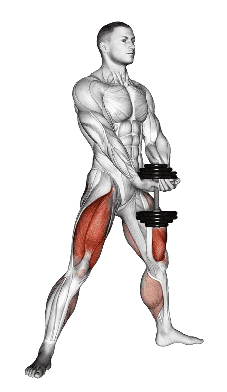 Dumbbell Plyometric Squat