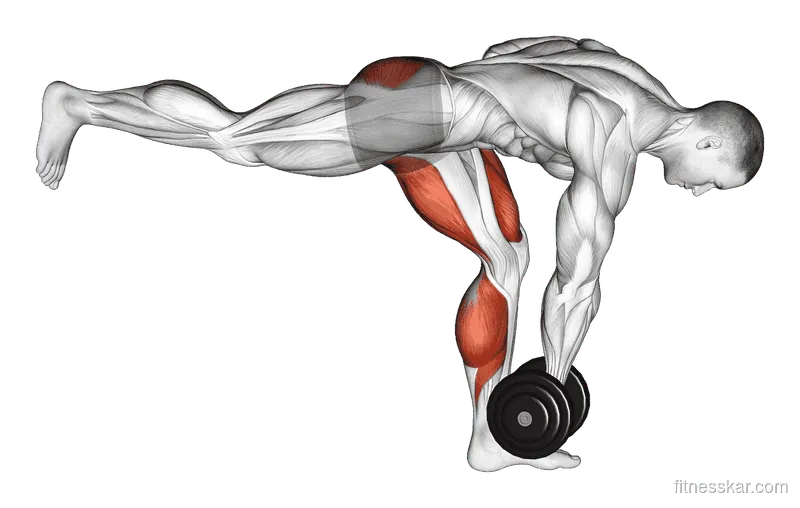 Dumbbell Romanian Deadlift (RDL) Stretch