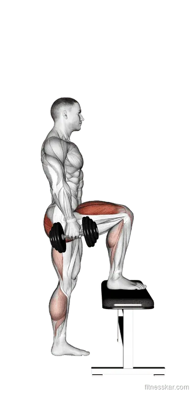 Dumbbell Step-Up