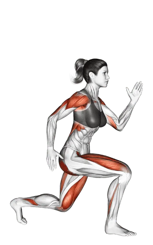Jump Lunge to Feet Jack