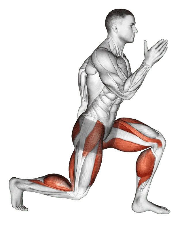 Jump Split, Male demonstration, Start