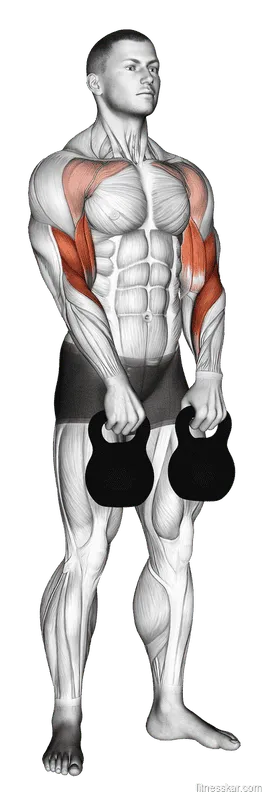 Kettlebell Alternating Hang Clean