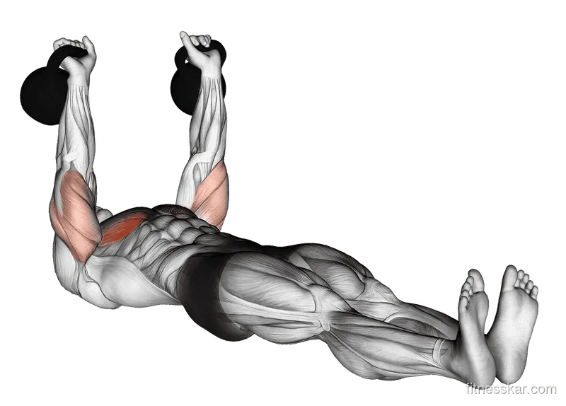 Kettlebell Alternating Press on Floor