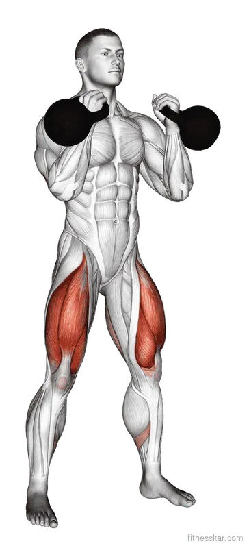 Kettlebell Front Squat