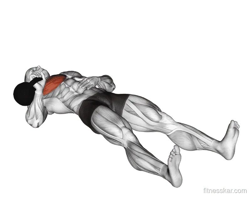 Kettlebell One-Arm Floor Press