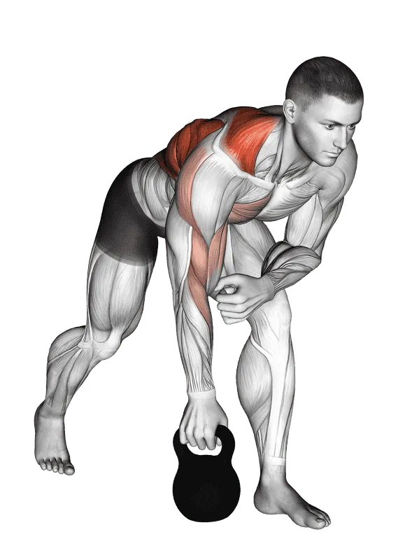 Kettlebell One-Arm Row