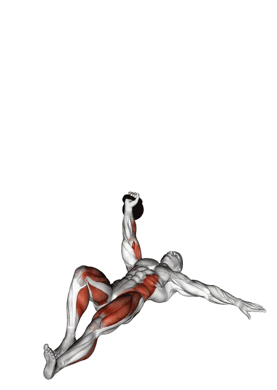 Kettlebell Turkish Get-Up (Squat Style)