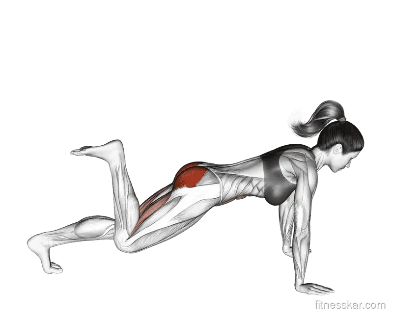 Kicks Leg Bent II, Female demonstration, Start