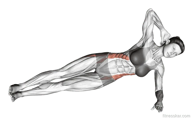 Lateral Side Plank (Bent Leg)