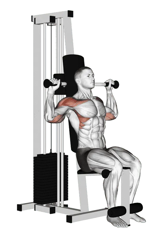 Lever Cable Shoulder Press