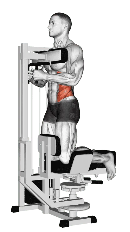 Lever Kneeling Twist