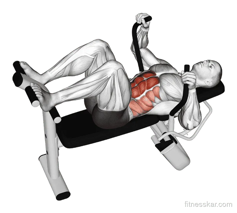 Lever Lying Crunch