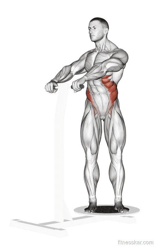 Lever Twist Waist, Male demonstration, Start