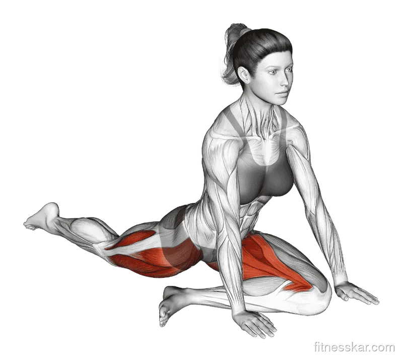 Lying Leg Tuck Hip Stretch