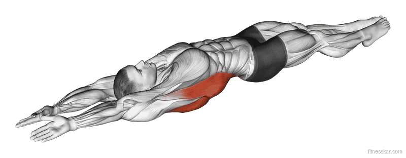 Lying Whole Body Stretch - Start