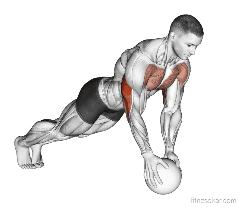 Medicine Ball Close-Grip Push-Up