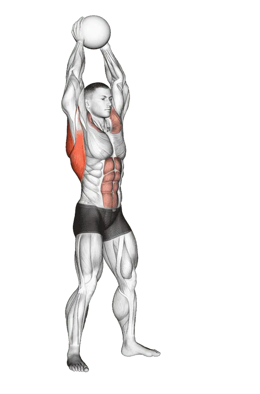 Medicine Ball Overhead Slam