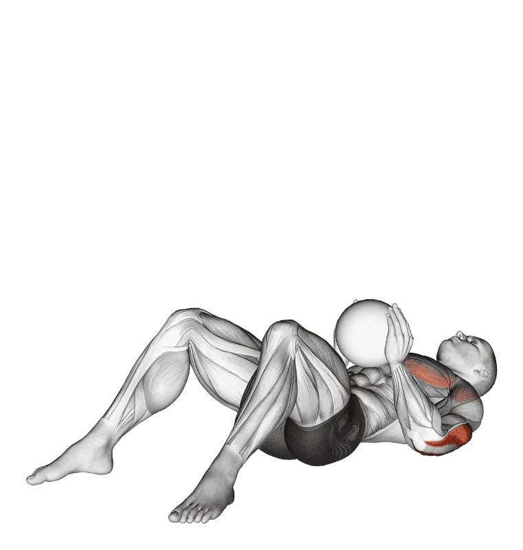 Medicine Ball Supine Chest Throw