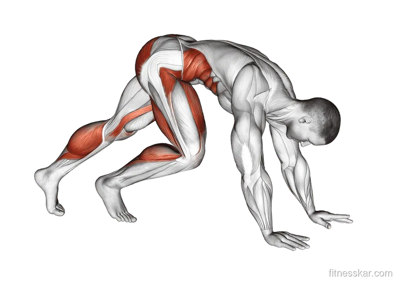 Mountain Climber, Male demonstration, Start