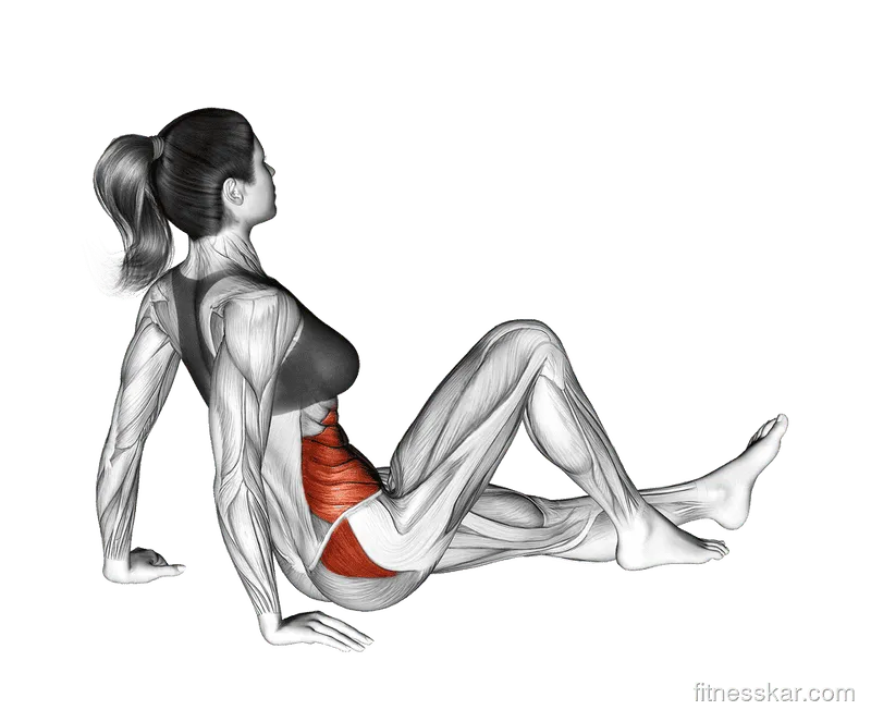 Pretzel Stretch, Female demonstration, Start