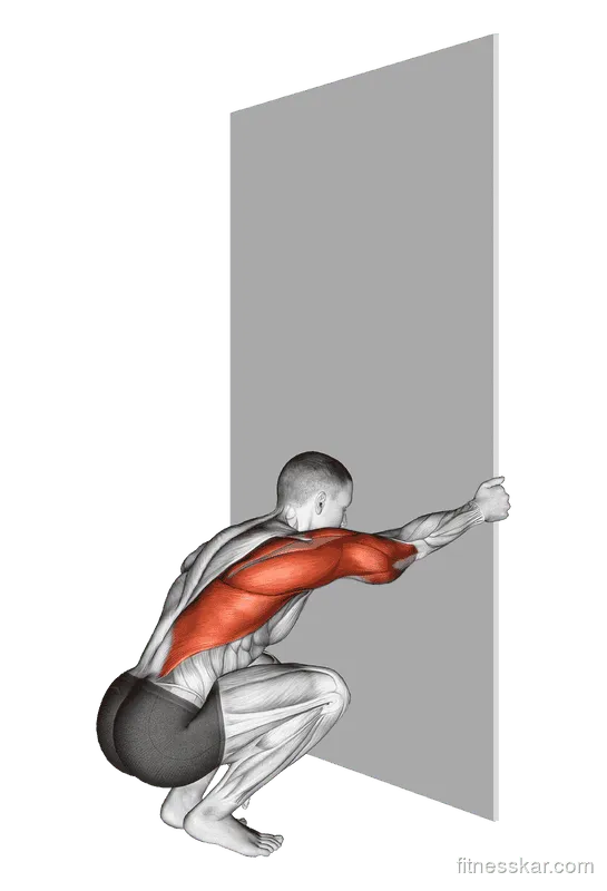 Reaching Upper Back Stretch