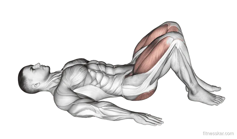 Rear Decline Bridge, Male demonstration, Start