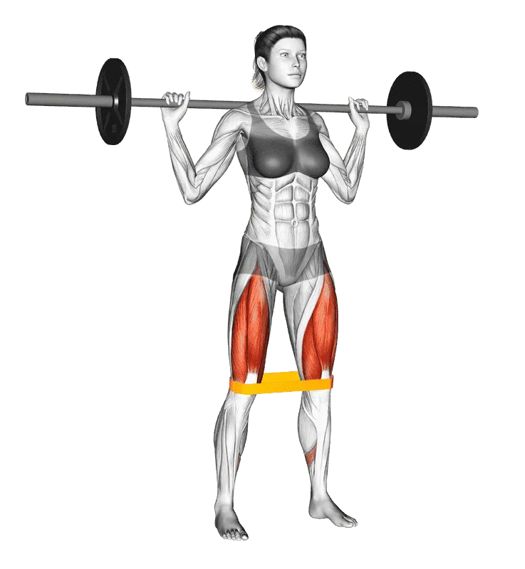 Resistance Band Full Squat